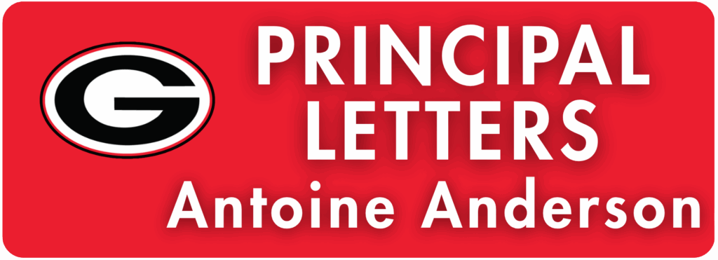 Glenbard East Principal Letters logo