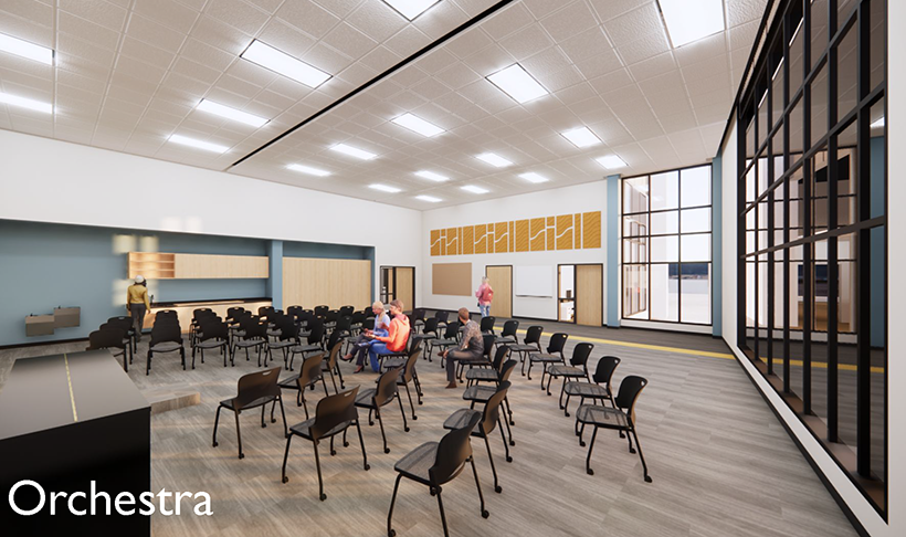 North renders orchestra