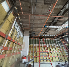 Classroom framing at Glenbard West in June 2026
