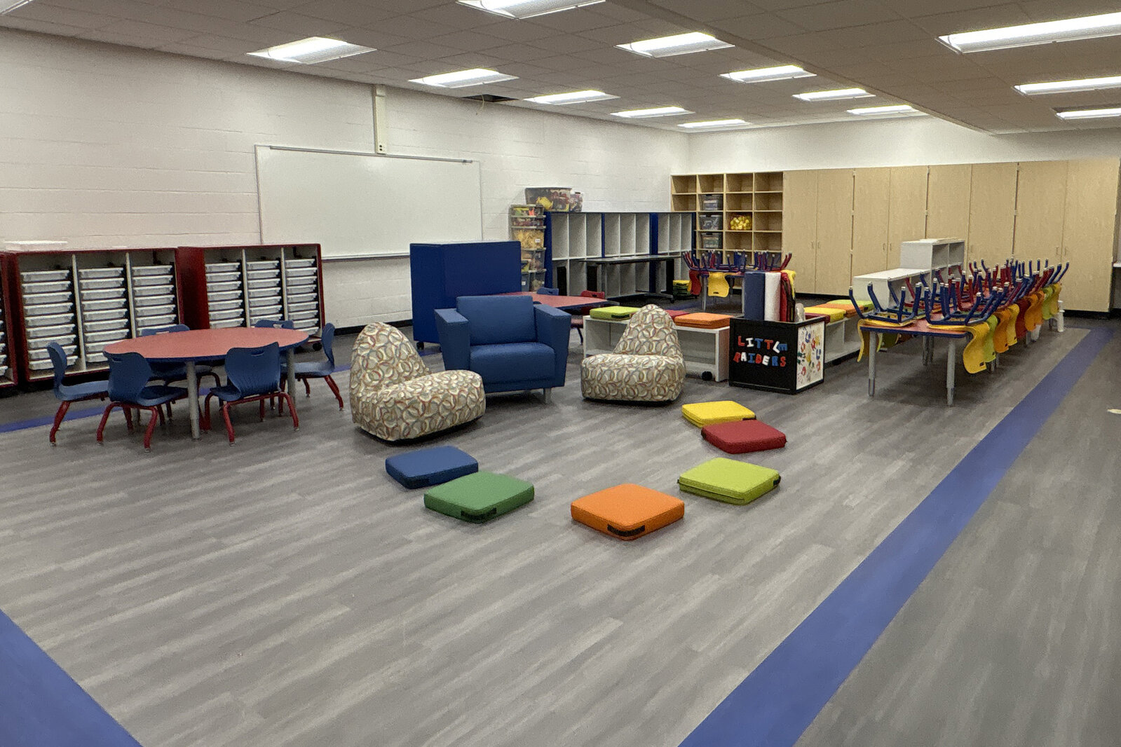 Photo of Glenbard South Little Raiders preschool room